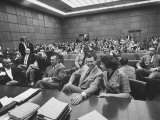 Buy Carole Tregoff and Dr. Bernard Finch During Recess of Murder Trial at AllPosters.com