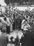 Buy Naacp Lawyer Thurgood Marshall Speaking to the Press at AllPosters.com