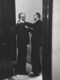 Buy Sen. Lyndon B. Johnson Talking to Sen. Leverett Saltonstall at AllPosters.com