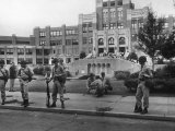 Arkansas National Guard on Duty During School Integration in Little Rock