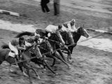 Buy Racing at the Annual Horse Show at Hippodrome Stadium at AllPosters.com
