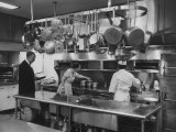 Buy Mamie Eisenhower Inspecting Kitchen of the White House at AllPosters.com