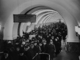 Buy People Crowding Through Station in New Subway at AllPosters.com