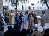 Buy Jewish Children Acting Out a Costume Drama During the Celebration of Purim at AllPosters.com