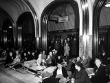 Buy People on Cots and Standing in Mayakovsky Subway Station During WWII Air Raid at AllPosters.com