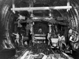 Buy Workers Excavating Great Northern and City Tube Railway at AllPosters.com