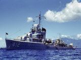 Buy Uss Hamman During the Us Navy's Pacific Fleet Maneuvers Off of Hawaii at AllPosters.com