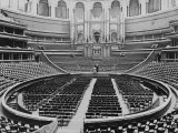 Excellent Interior of Albert Hall, One of England's Most Famous Concert Halls