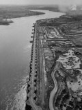 Skyline View of the St. Lawrence Seaway Power Project