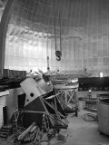 Interior of the Dome, at Time of Installation of the 200-Inch Hale Telescope