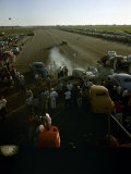 National Hot Rod Association's National Opening Drag Race Held at the Orange County Airport