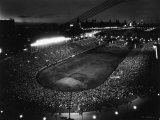 Night Time Crowd Filling Soldier's Field