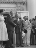 Buy Pres. Dwight D. Eisenhower Welcoming Syngman Rhee During His Visit at AllPosters.com