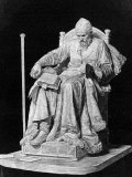 Russian Tsar Ivan the Terrible, in Engraving of Sculpture by Mark Antokolsky