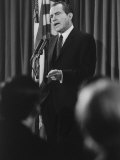 Buy Pres. Richard M. Nixon, Giving a Speech to Welcome Jordanian King Hussein Ibn Talal at AllPosters.com