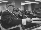 Business Man Dictating