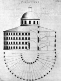 Buy Panopticon -Prison Design by Jeremy Bentham at AllPosters.com