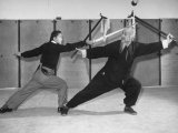 Buy Man and Woman Demonstrating Chinese Martial Arts at AllPosters.com