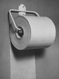 Roll of Toilet Paper, Illustrating the Shortage