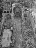 Ruins of Coventry Cathedral after Bombing by Germans During Wwii