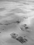 An Aerial View Showing the New Well at Qatif