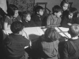 Buy Jewish Children Celebrating Chanukah in an Orphanage at AllPosters.com