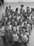 Contestants at the Atlantic City Beauty Contest