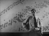 Buy Dr. Glenn T. Seaborg, Standing in Front of a Map of the Laboratory at AllPosters.com