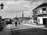 Ruins of Coventry after Bombing by Germans During Wwii