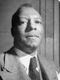 Portrait of Philip A. Randolph, the Head of Brotherhood of Sleeping Car Porters