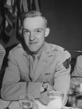 Buy General Dwight D. Eisenhower's and Soldier John Eisenhower Posing for a Picture at AllPosters.com