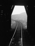 Buy Railroad Tracks as Seen Through the Tunnel at AllPosters.com