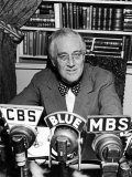 President Franklin D. Roosevelt Speaking on Pre-Invasion Fireside Chat Radio Program