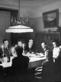 Buy Family and their Guests Having Passover Eve Seder at AllPosters.com
