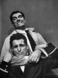 Buy Madman on His Way to a Psychiatrist Goes Barserk in an Elevator and Starts Strangling the Operator at AllPosters.com