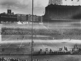 Action During a Football Game Between Notre Dame University and Army