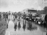 Alabama Guardsmen Protecting Freedom Riders Bus