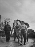 Buy German Prisoner of War Working as Farm Hand for French Farmer at AllPosters.com