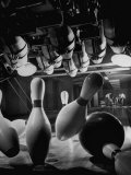 Buy Pins Falling after Being Struck by Bowling Ball at AllPosters.com