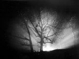 Spot Where Frank Mannor Thought He Saw a Ufo