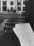 Buy Manscript of Darwin's Theory, First Made Public in This Room of Linnean Society at AllPosters.com