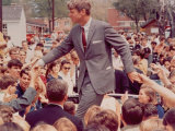 Senator Robert F. Kennedy Campaigning in Indiana Presidential Primary