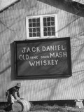 Barrel Being Rolled to Warehouse at Jack Daniels Distillery
