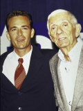 Actor Luke Perry and Producer Aaron Spelling