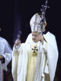 Buy Pope Paul Vi Giving Mass and Sermon of Peace at Yankee Stadium During Historic Visit at AllPosters.com