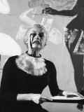 Buy Comedian Phyllis Diller Impersonating Poet Emily Dickinson at AllPosters.com