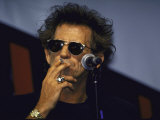 Buy Musician Keith Richards Smoking Cigarette at AllPosters.com