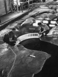Model Control Dam for St. Lawrence Seaway That Will Extend from the Us to Canada