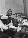 Buy Rev. Martin Luther King Jr. Addressing Crowd During a Civil Rights Rally at AllPosters.com