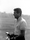 Entertainer Dean Martin Playing Golf